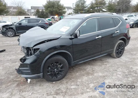 2017 Nissan Rogue Sv z USA, uszkodzony, nr VIN KNMAT2MV6HP574893